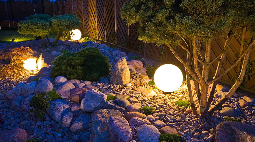 Electrician for installation of outdoor lighting in Wisconsin