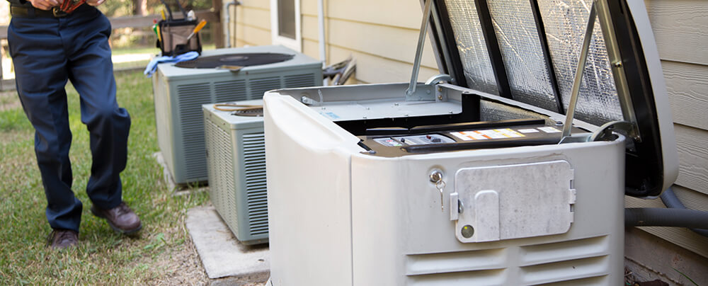 standby home generators installed for less